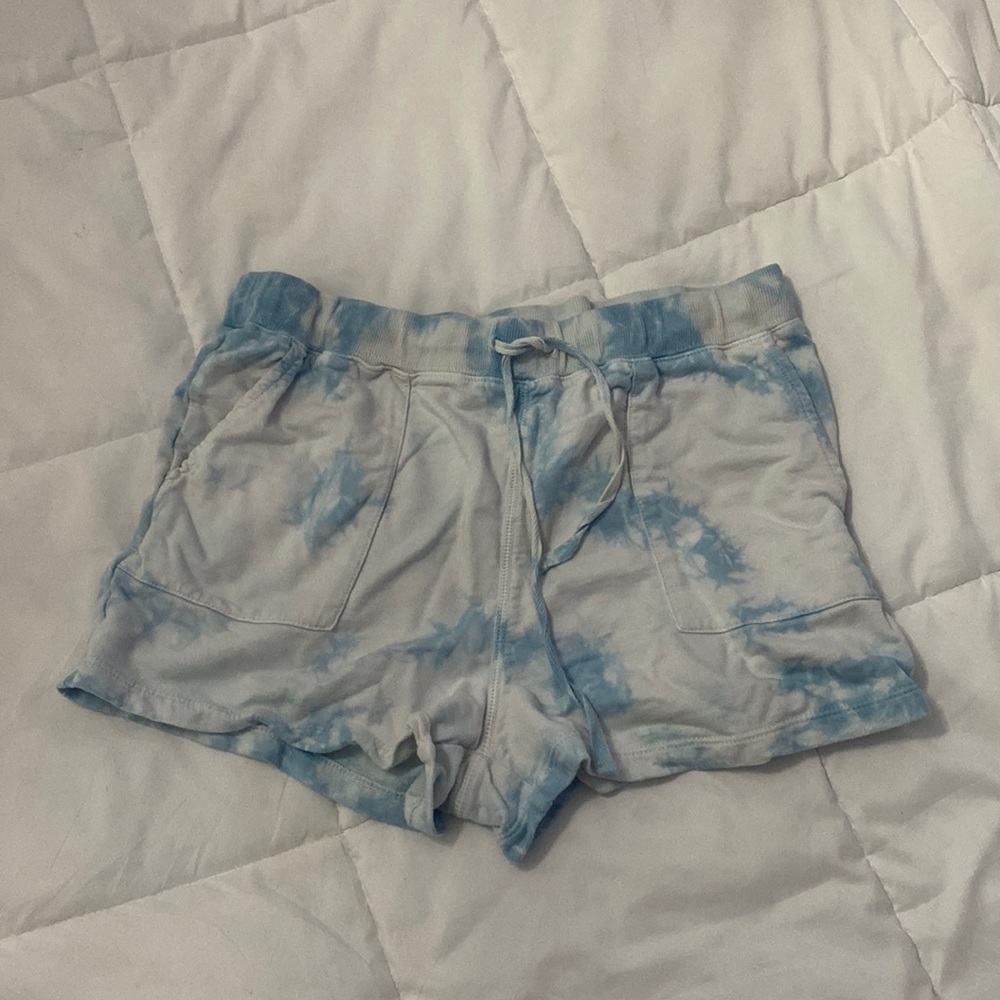 Lucky Brand Blue Tye Die Loose Shorts
